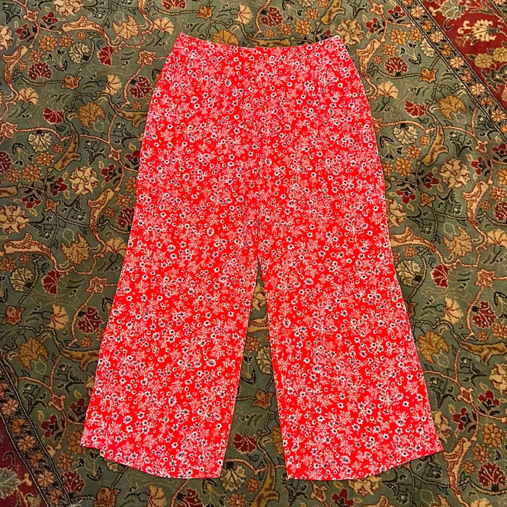 Floral Wide Leg Pant.